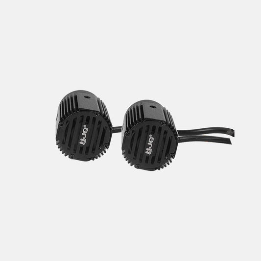 HJG Universal Mini LED Light Pods – 2-inch Dual Color White/Yellow Fog Lights for Car, Bike, ATV, SUV (Pack of 2)
