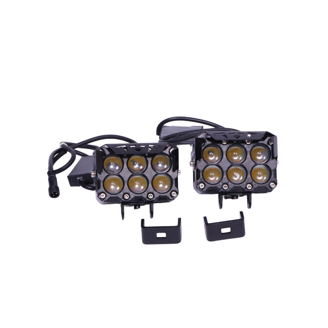 Moto Genius 80W 6-LED Future Light with Harness for Motorcycles