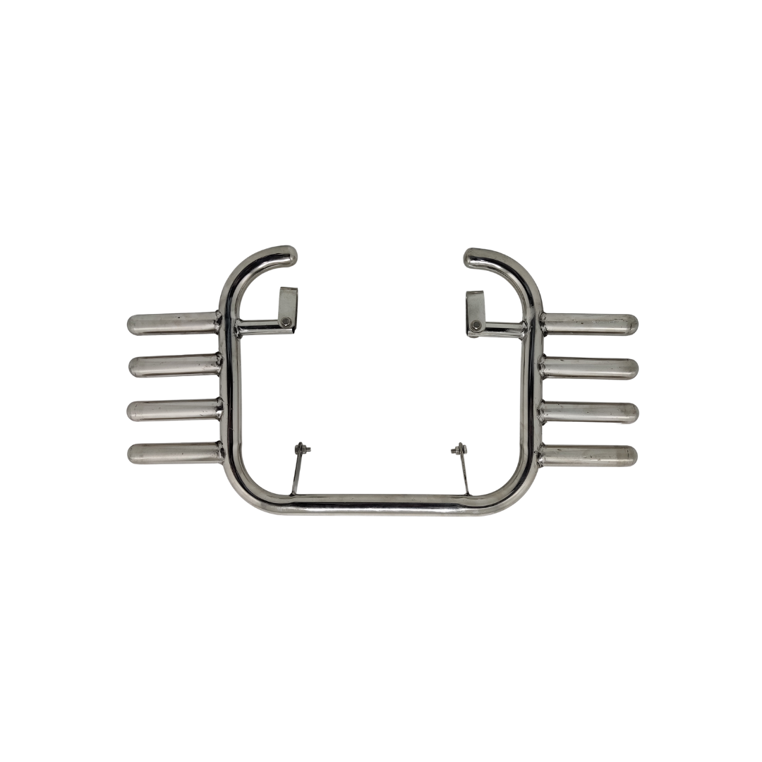 4-Rod 1.25" Crash Guard for Jawa 42 Bobber, Jawa FJ,  All Jawa Models & Yezdi Roaster & Yezdi Scrambler