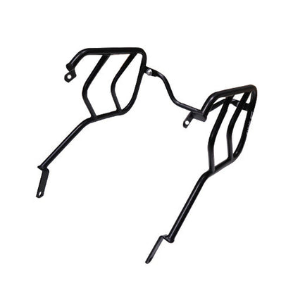 PU Cushion Backrest & Premium Saddle Stay Combo for Jawa 42, Classic, & 42 2.1