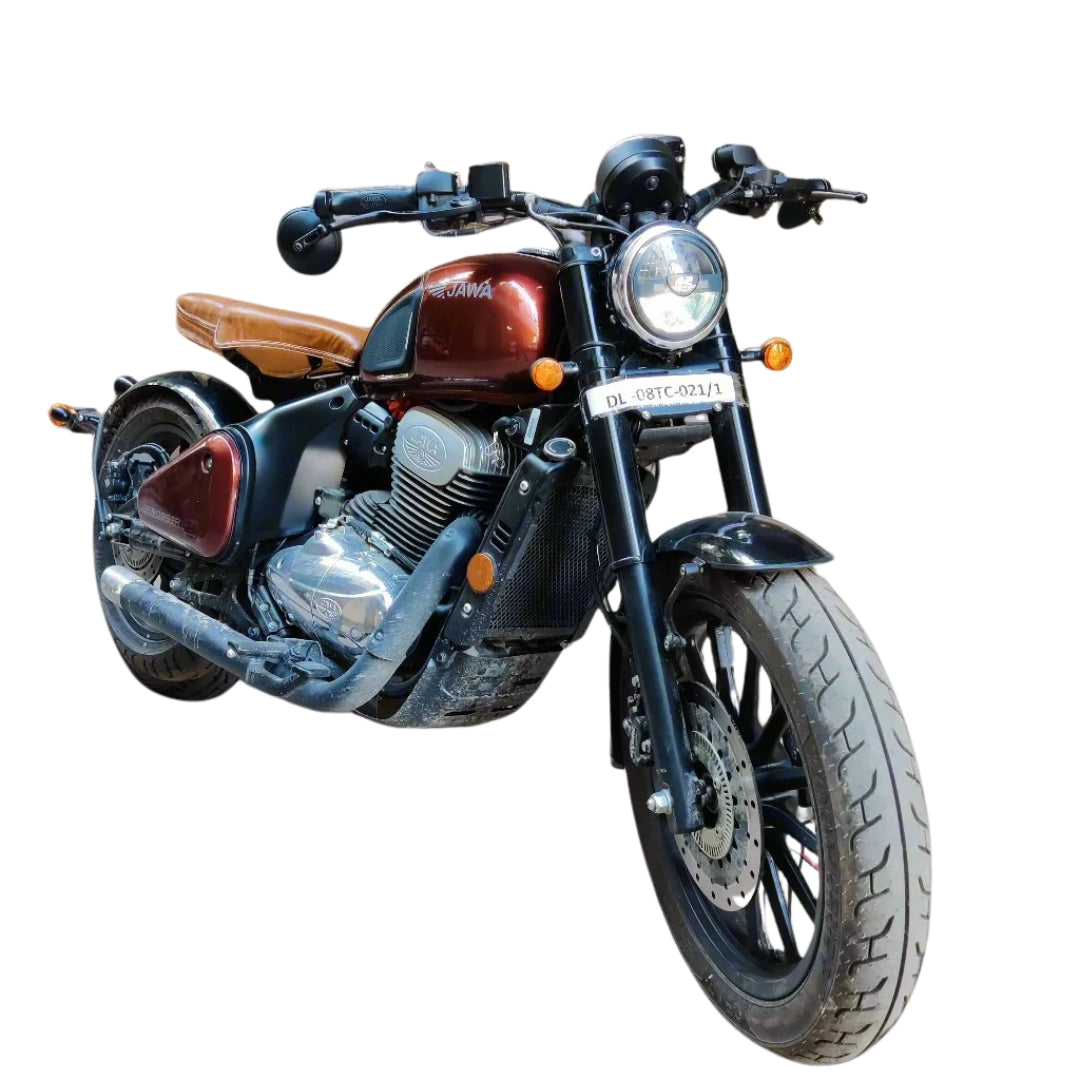 Foldable/Modular Original Fabric Seat for Jawa 42 Bobber | Versatile Comfort and Style