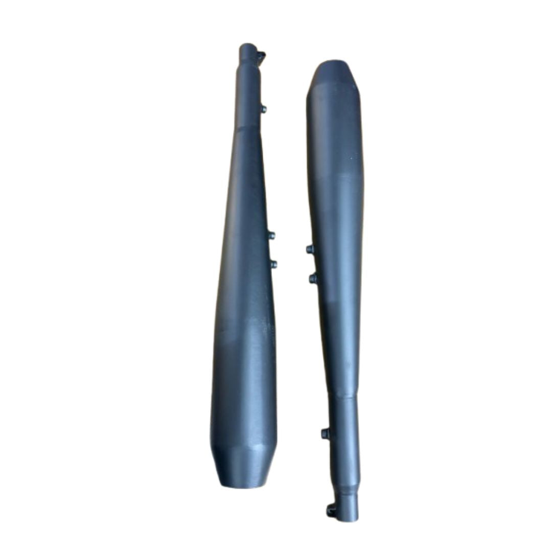 Growler Exhaust Black with Db Killer -Direct fit for Jawa 42 2.1