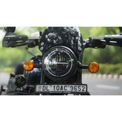7" Inch Minus Headlight 150 Watt Full Ring - With 1 year warranty