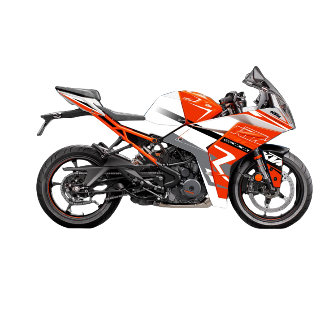 KTM Full Body Stickers | Custom Bike Stickers for KTM Motorcycles | Premium Design & Quality