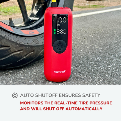 Fleettrack Smart Tyre Inflator – 150 PSI, 4000mAh Battery