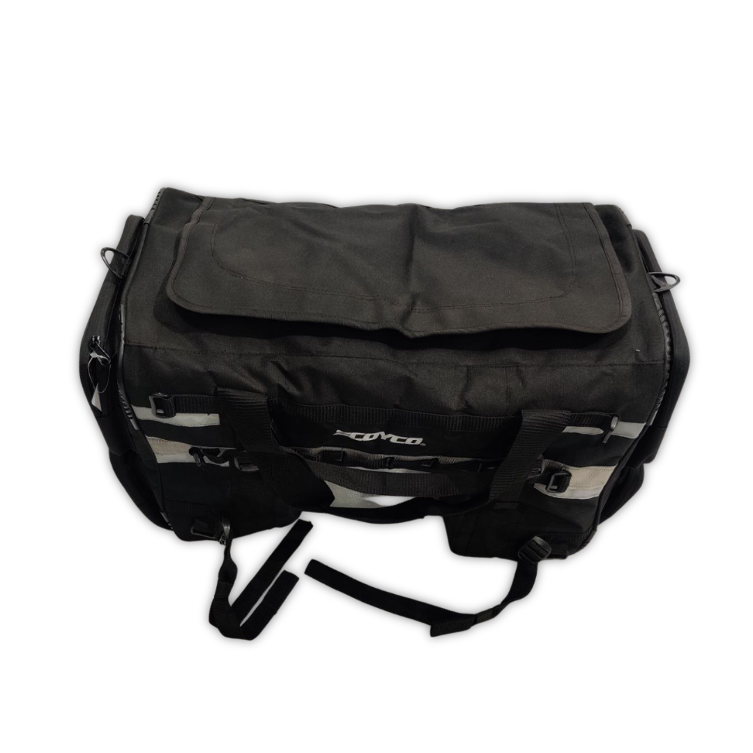 Scoyco 70 Ltr Saddle Bag for Upswept Sports Bike Exhaust - Type 2, High Capacity