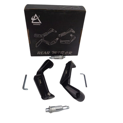 2007-102  Universal Bar End  Mirrors  for Motorcycle & Scooters, Universal Rearview Mirror