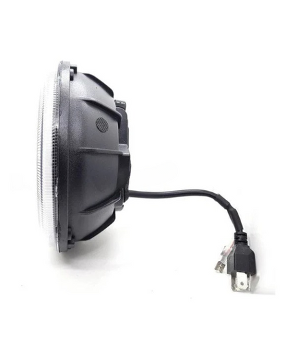 7" Inch Minus Headlight 110 Watts Full Ring for All ROYAL ENFIELD Models