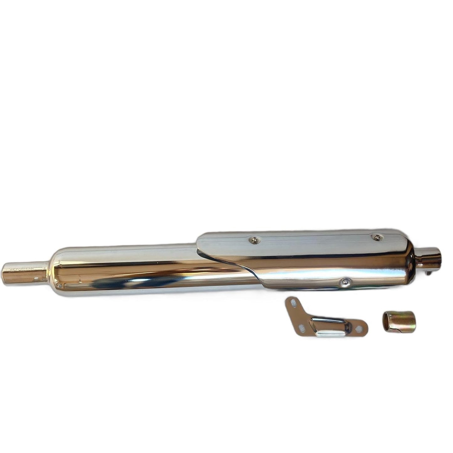 Stock Silencer Replica with Jaali for Royal Enfield Classic 350-500cc, Standard 350-500cc & Electra BS3/BS4/BS6