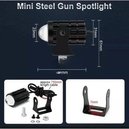 Mini Drive 20W HJG LED Light for Motorcycles