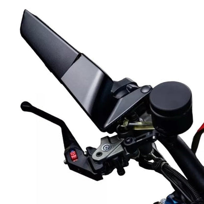 Wing Type Rear View Mirror for Yamaha, Hero, Honda, Suzuki, Duke, MT-15, Apache 200 (Set of 2)