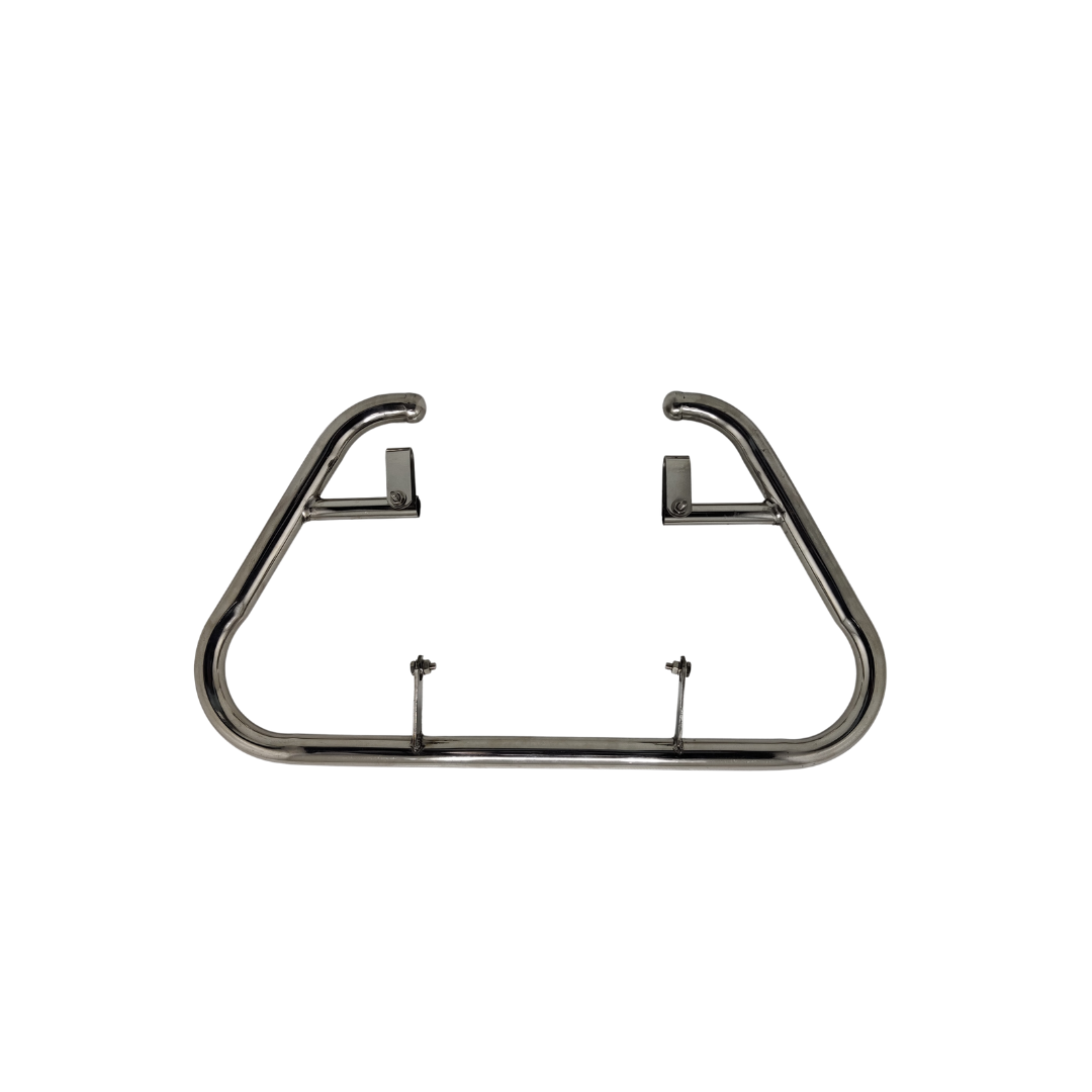 Trapezium/Square/4 Bend 1.25 Inch Leg Guard/Crash Guard for All Jawa Models, Yezdi Roadster, Yezdi Scrambler & Jawa 42 FJ