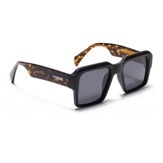 Flux Matte Black Polarized Wayfarer Sunglasses