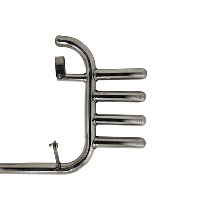 4-Rod 1.25" Crash Guard for Jawa 42 Bobber, Jawa FJ,  All Jawa Models & Yezdi Roaster & Yezdi Scrambler