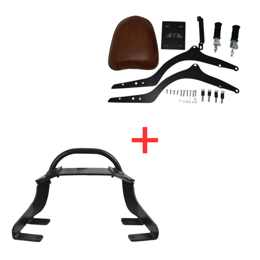 Backseat & Grabrail Backrest for Jawa Perak – Secure & Comfortable