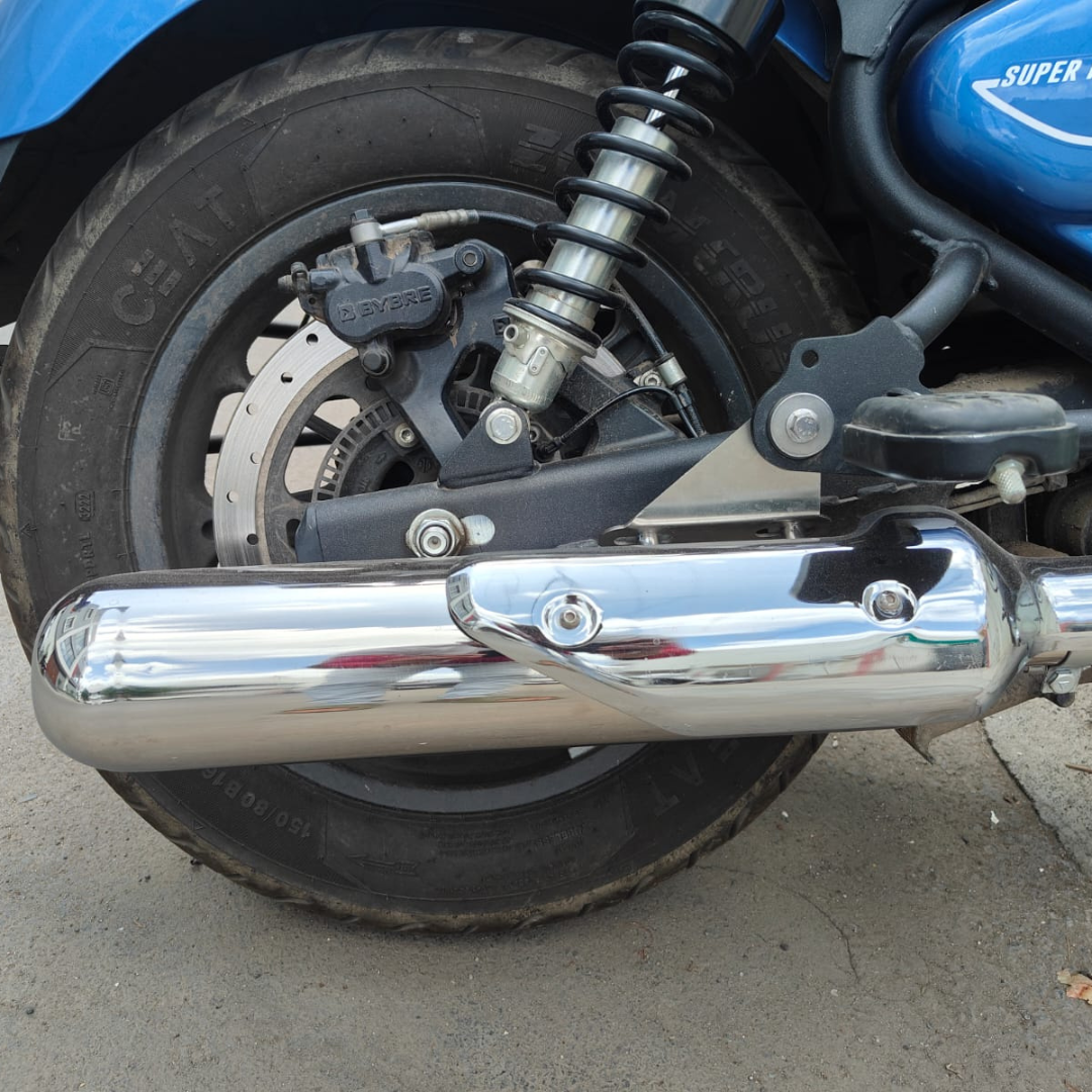 Royal Enfield Super Meteor 650 Replica Exhaust with Performance - KP Racing