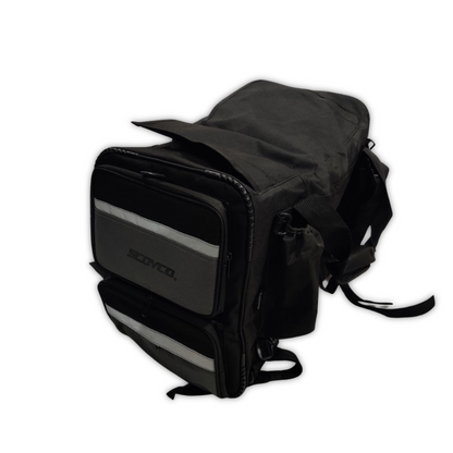 Scoyco 70 Ltr Saddle Bag for Upswept Sports Bike Exhaust - Type 2, High Capacity