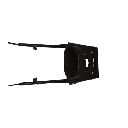 Top Rack with Plate and Cushion Backrest for Honda Hness CB 350 & RS 350