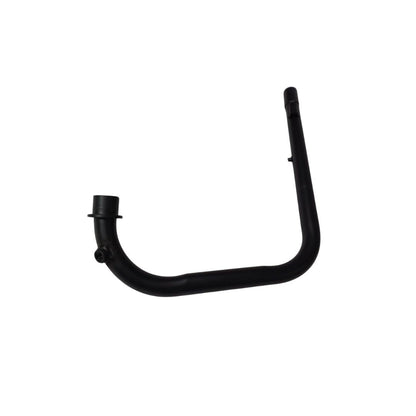 L Shape Bend Pipe for Royal Enfield Motorcycle (Empty) | Customizable Exhaust Pipe for Royal Enfield