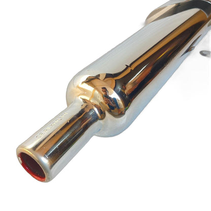 Stock Silencer Replica with Jaali for Royal Enfield Classic 350-500cc, Standard 350-500cc & Electra BS3/BS4/BS6