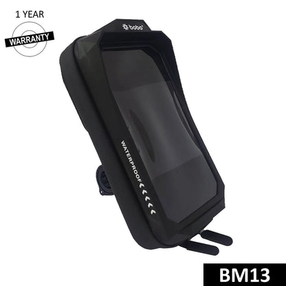 BOBO BM13 Waterproof Zip Box Bike Phone Holder – Secure & Weatherproof
