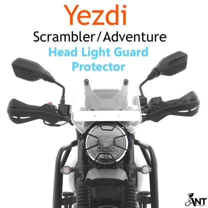 Headlight Grill (Cross Pattern) for Yezdi Adventure & Scrambler