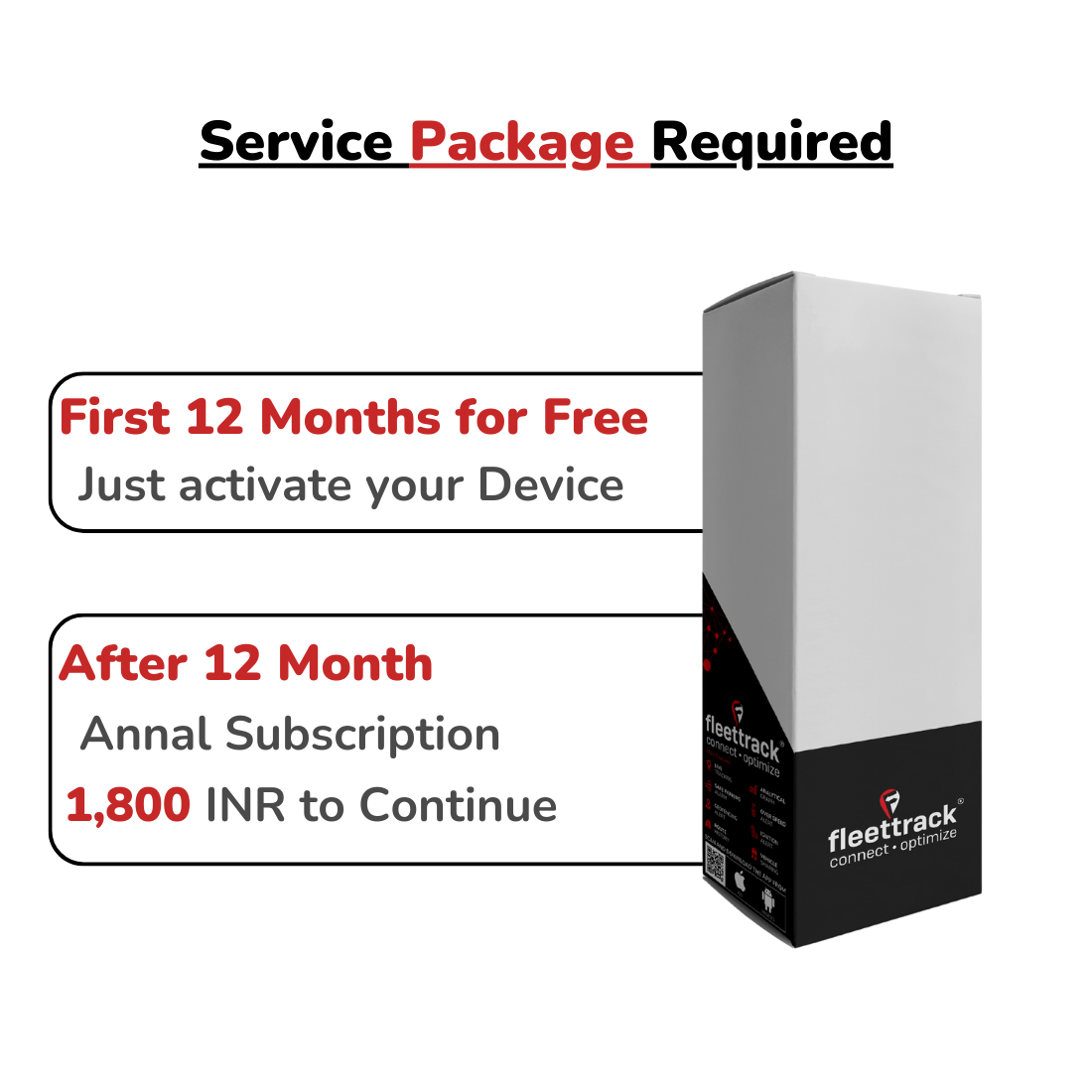 Fleettrack Wired Hidden GPS Tracker – Live Tracking & Anti-Theft Alerts