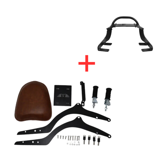 Backseat & Grabrail Backrest for Jawa Perak – Secure & Comfortable
