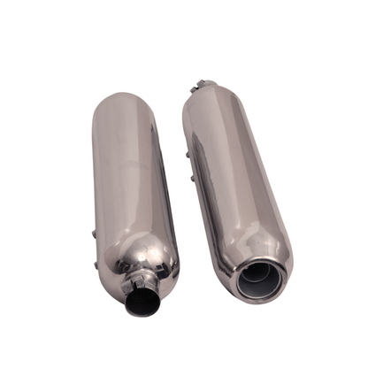 Stainless Steel OE Style Hurricane Exhaust for Super Meteor 650 & Shotgun 650