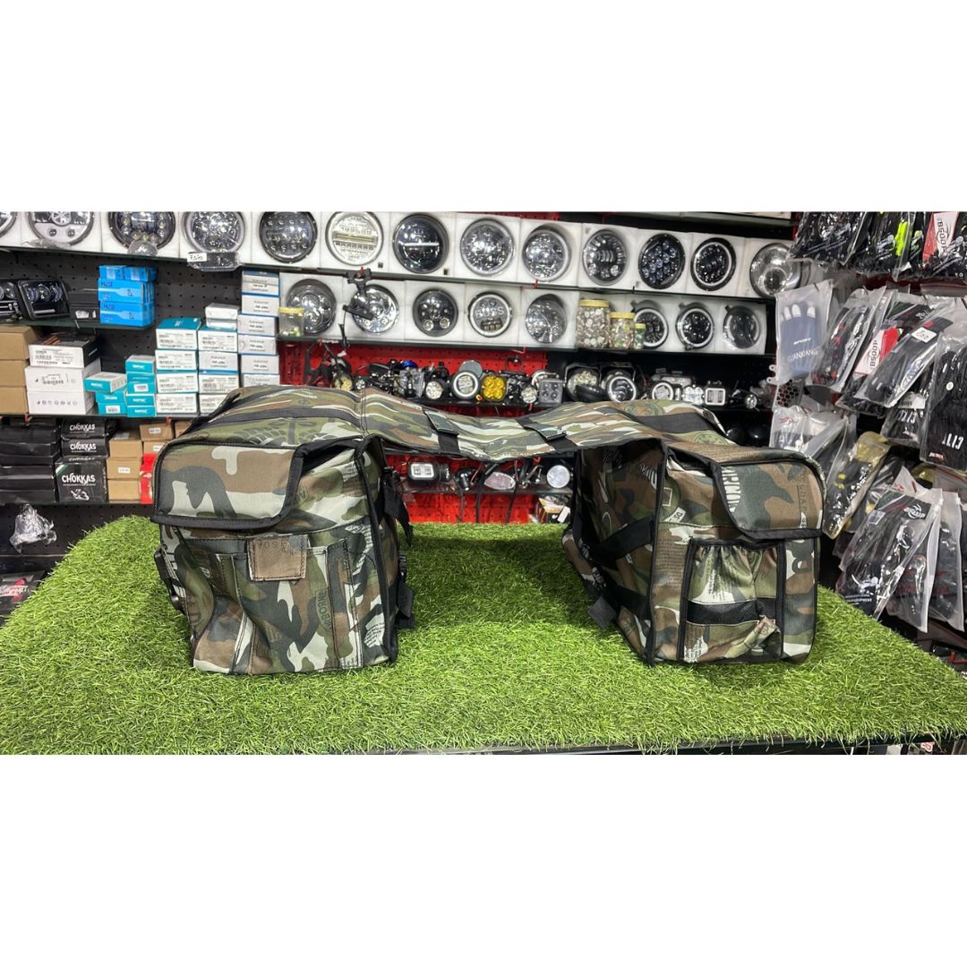 70L Economy Saddle Bags for All Motorcycles – Spacious & Durable