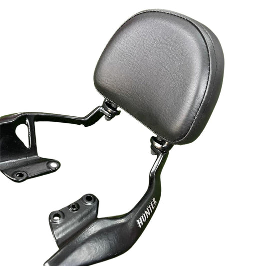 Backrest for Royal Enfield Hunter | Big Cushion Comfort & Secure Support