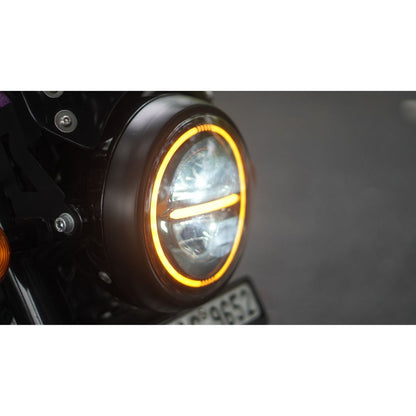 7" Inch Minus Headlight 150 Watt Full Ring - With 1 year warranty