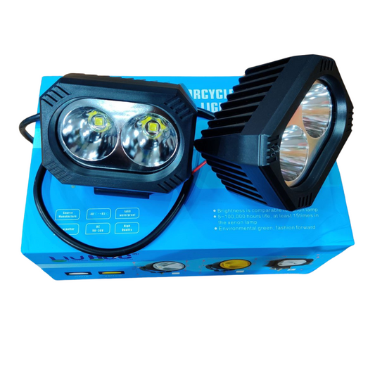 40 Watt HJG Dual bulb Led Fog Light for Alll bikes