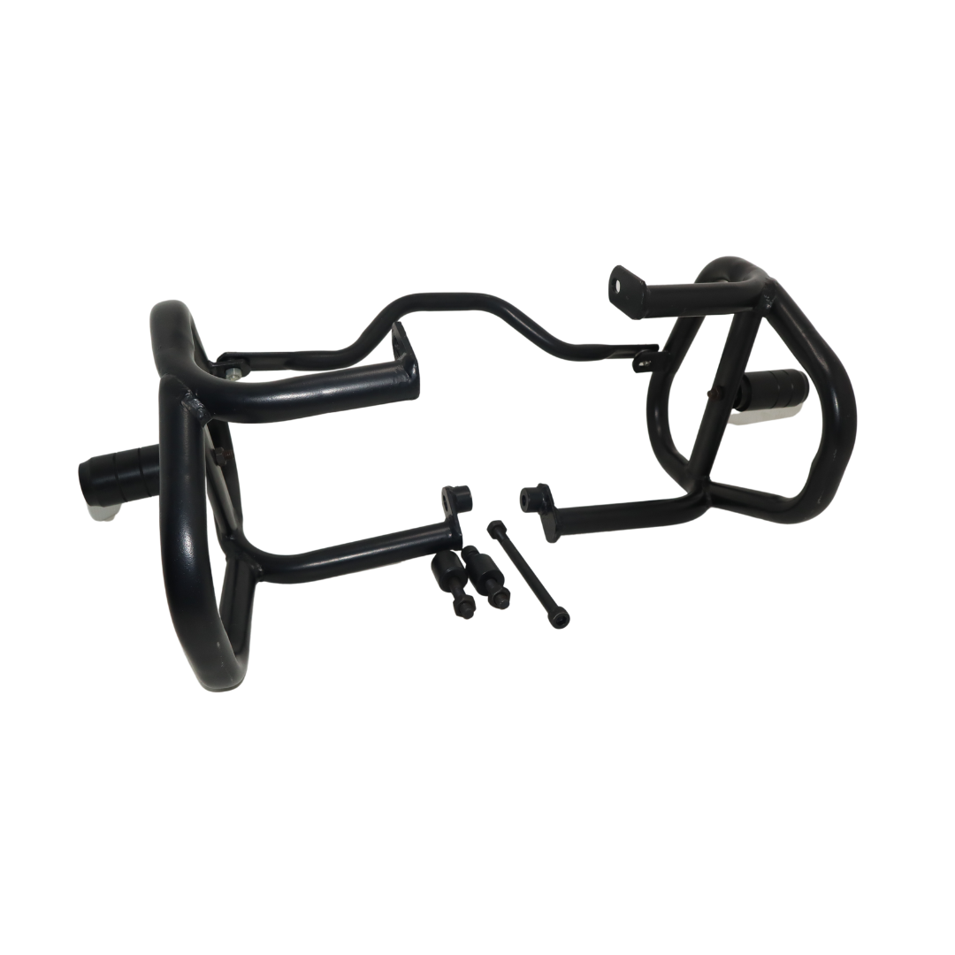Cross Crash Guard with Round Sliders for Interceptor 650 & Continental GT 650