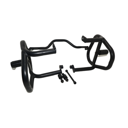 Cross Crash Guard with Round Sliders for Interceptor 650 & Continental GT 650