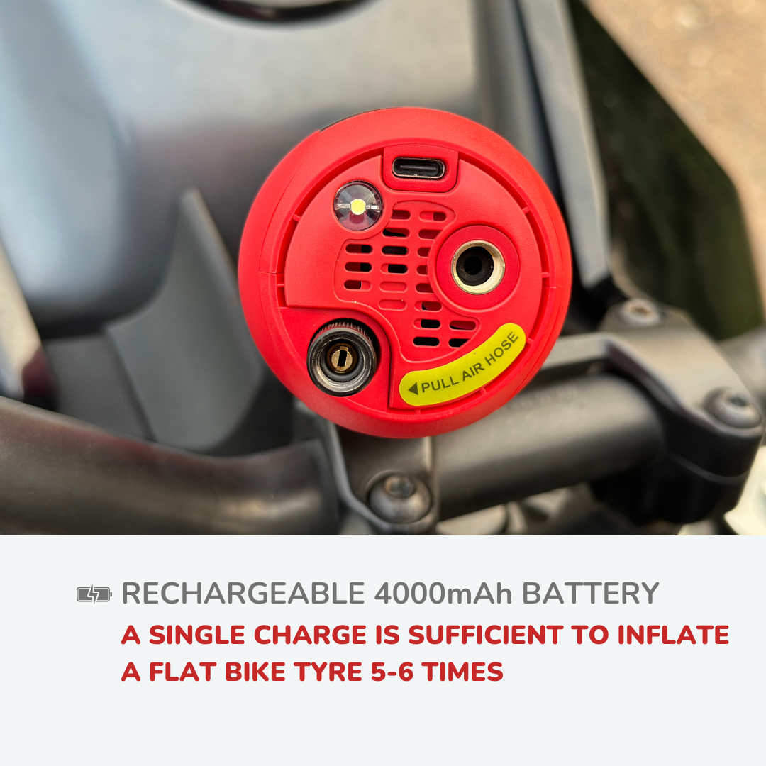Fleettrack Smart Tyre Inflator – 150 PSI, 4000mAh Battery