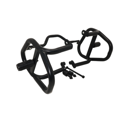 Cross Crash Guard with Round Sliders for Interceptor 650 & Continental GT 650