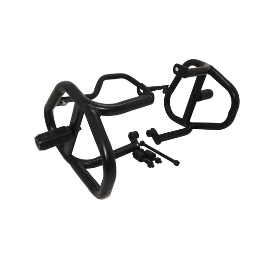 Cross Crash Guard with Round Sliders for Interceptor 650 & Continental GT 650