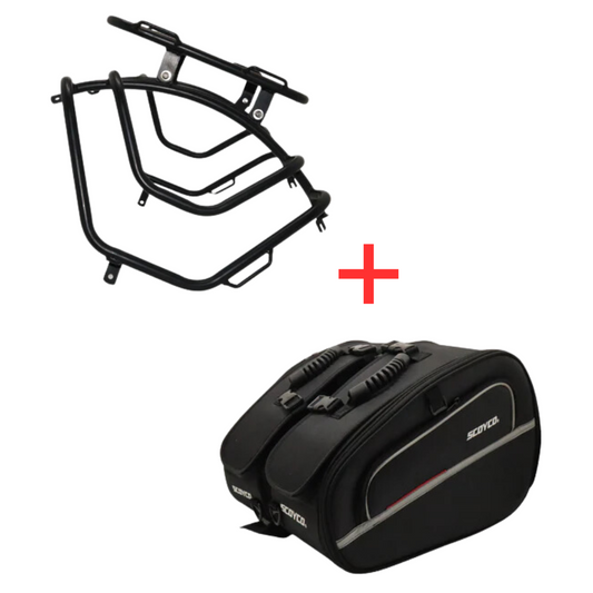 Carrier & Saddle Bags for Jawa Perak, Jawa 42 Bobber – Heavy-Duty Storage