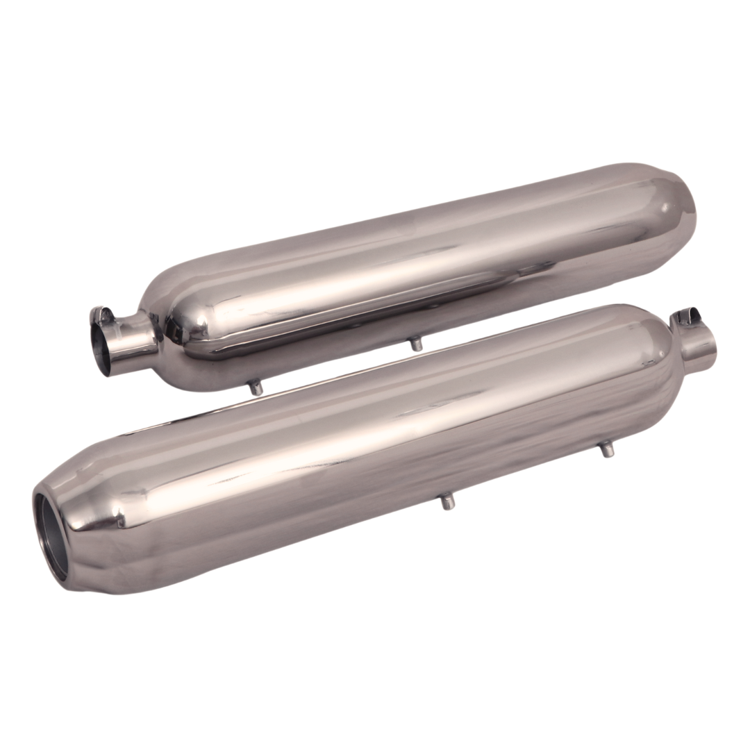 Stainless Steel OE Style Hurricane Exhaust for Super Meteor 650 & Shotgun 650