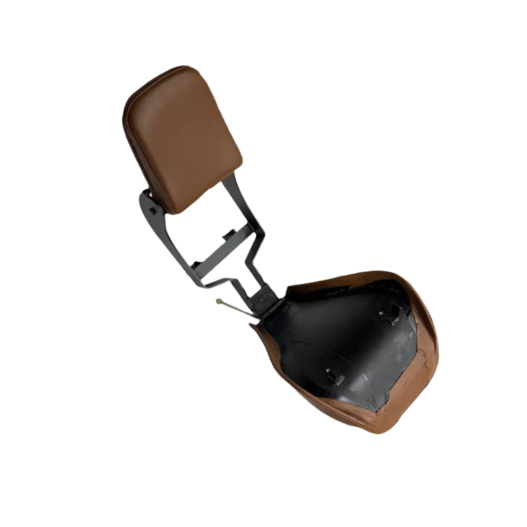 Premium Foldable Seat for Jawa 42 Bobber/Perak - 100kg Load Capacity