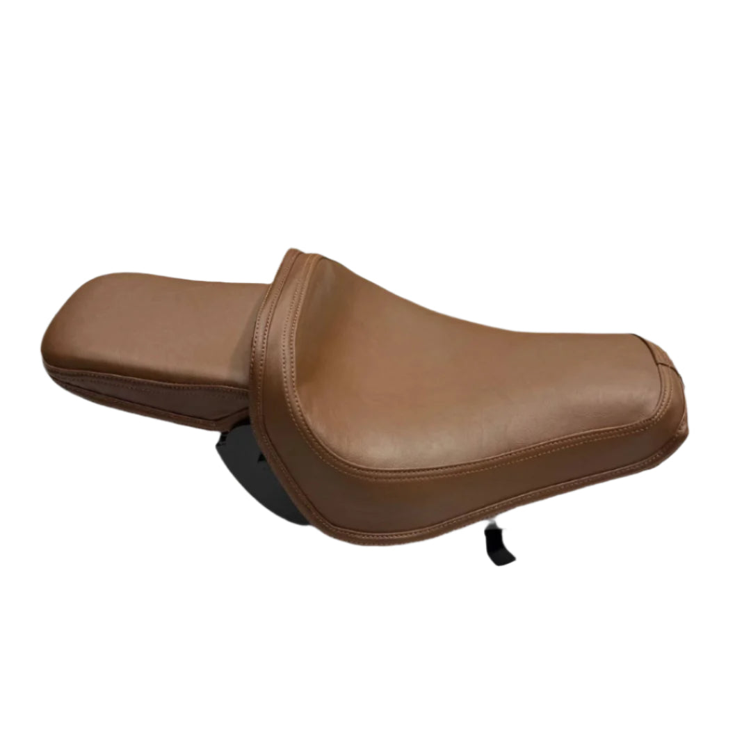 Premium Foldable Seat for Jawa 42 Bobber/Perak - 100kg Load Capacity