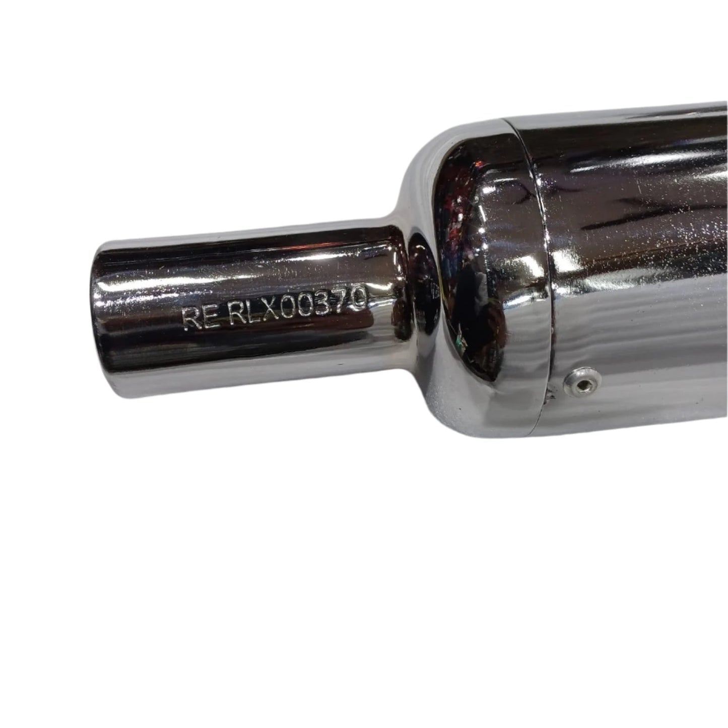 Stock Silencer Replica with Jaali for Royal Enfield Classic 350-500cc, Standard 350-500cc & Electra BS3/BS4/BS6