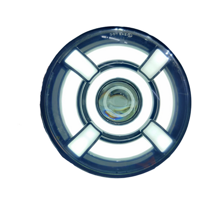 7" Inch Economy Chakri HJG 75 watt LED Headlight for All Royal Enfield Models
