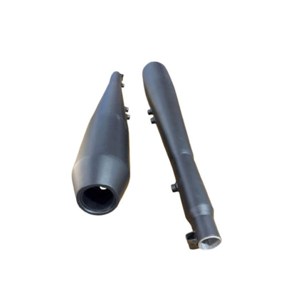 Growler Exhaust Black with Db Killer -Direct fit for Jawa 42 2.1
