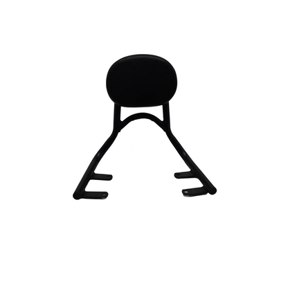 PU Cushion Backrest & Premium Saddle Stay Combo for Jawa 42, Classic, & 42 2.1