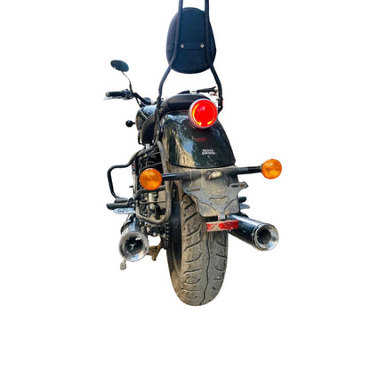 Sissy Bar Backrest for Super Meteor 650, Shotgun 650, Classic 650, Harley X440, Classic 350 & Meteor 350 – Ergonomic Design