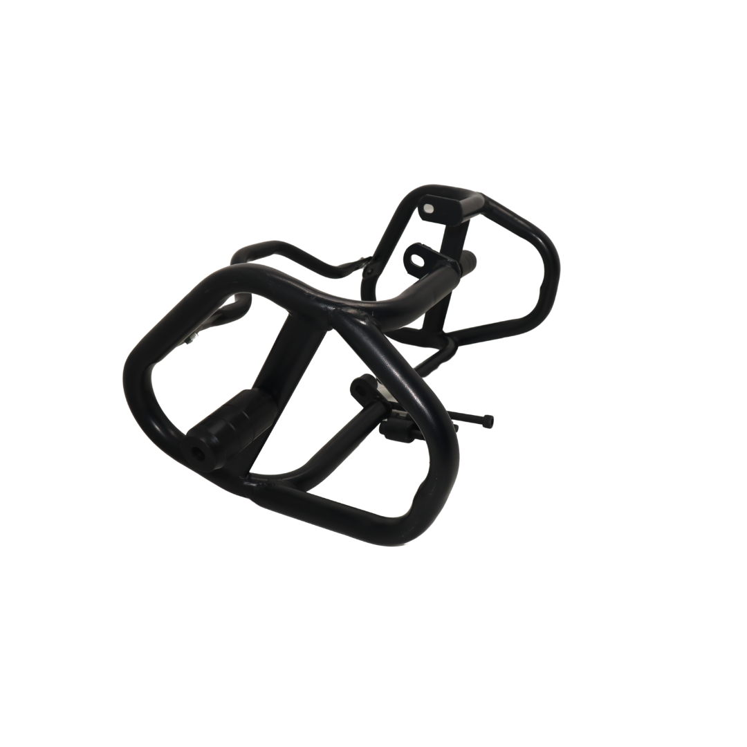 Cross Crash Guard with Round Sliders for Interceptor 650 & Continental GT 650