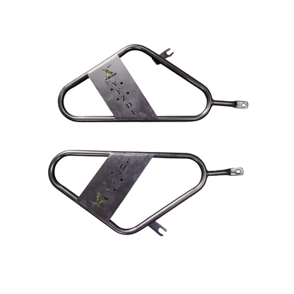 Premium Jerry Can Mount Saddle Stay for Yezdi Scrambler