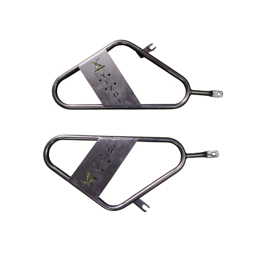 Premium Jerry Can Mount Saddle Stay for Yezdi Scrambler